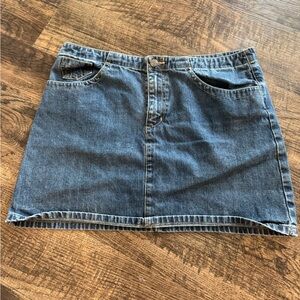 American Eagle Outfitters Denim Skirt Classic Blue Jean